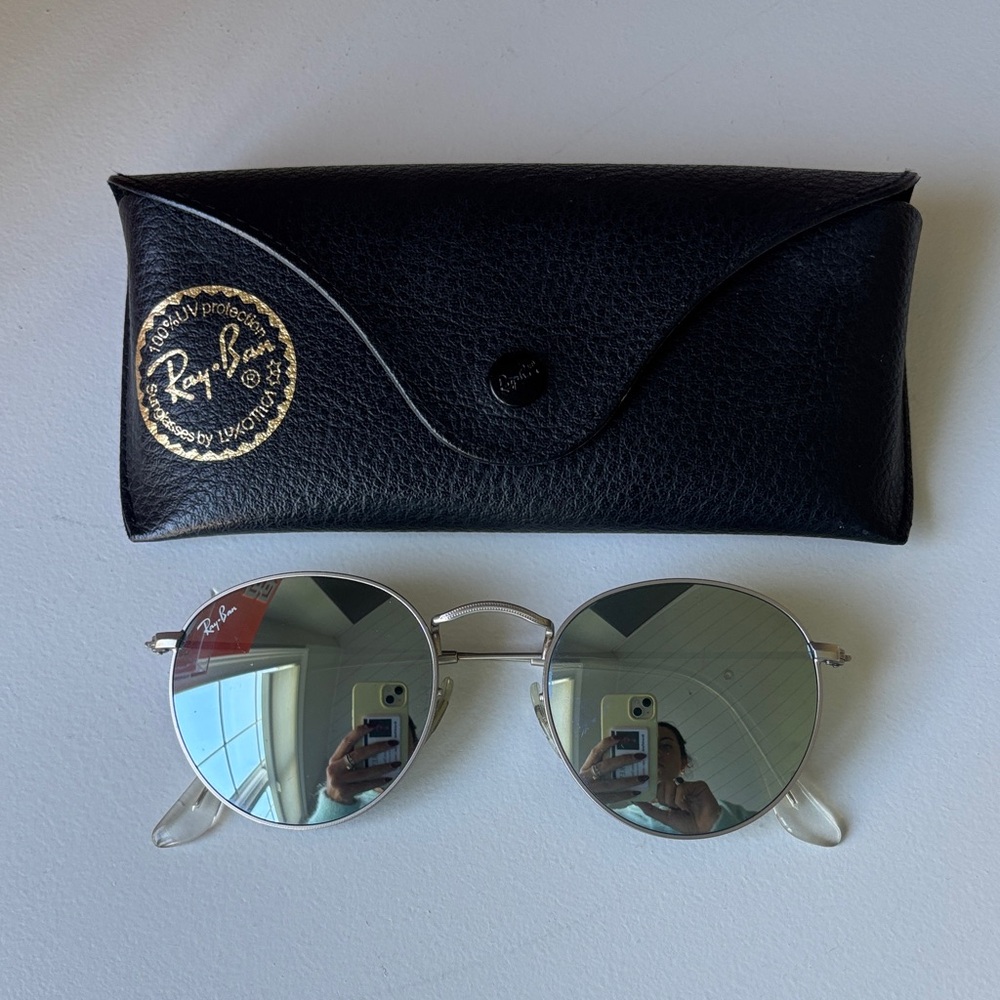 Ray-Ban Mirror Lens Silver Sunglasses